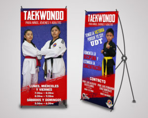 Diseño de lona UDT Warriors